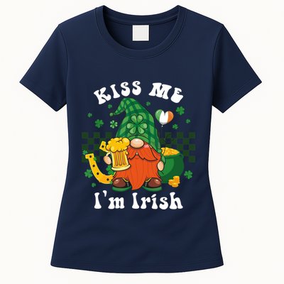 I'm Irish Gnome Beer Lovers St Patrick's Day Tee Womens T-Shirt