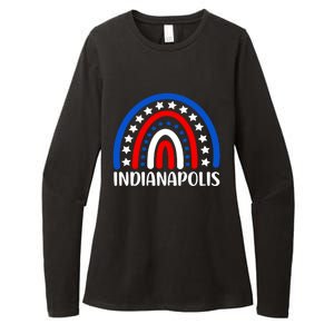 Indianapolis Indiana Gift I Love Indianapolis Funny Gift Womens CVC Long Sleeve Shirt