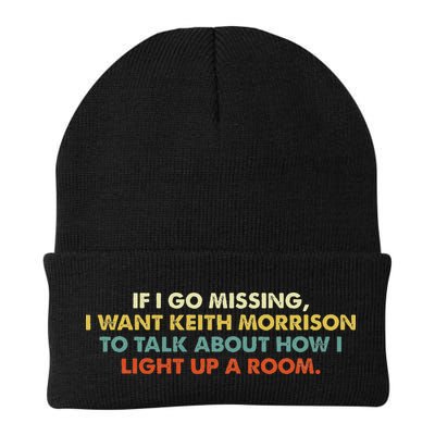 If I Go Missing I Want Keith Morrison Knit Cap Winter Beanie