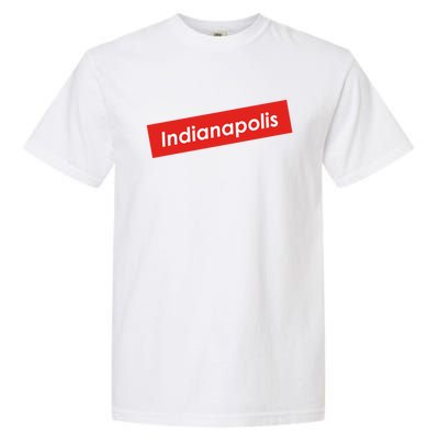 Indianapolis Indiana Gift Garment-Dyed Heavyweight T-Shirt