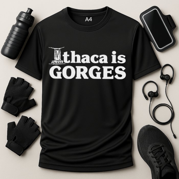 Ithaca Is Gorges Cooling Performance Crew T-Shirt