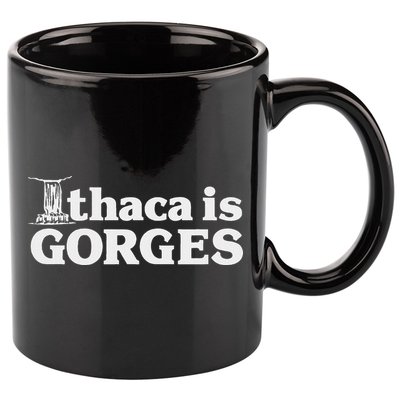 Ithaca Is Gorges 11oz C Handle Ceramic Mug