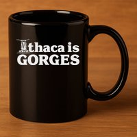 Ithaca Is Gorges 11oz C Handle Ceramic Mug