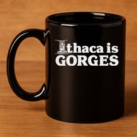 Ithaca Is Gorges 11oz C Handle Ceramic Mug