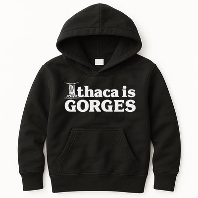 Ithaca Is Gorges Kids Hoodie