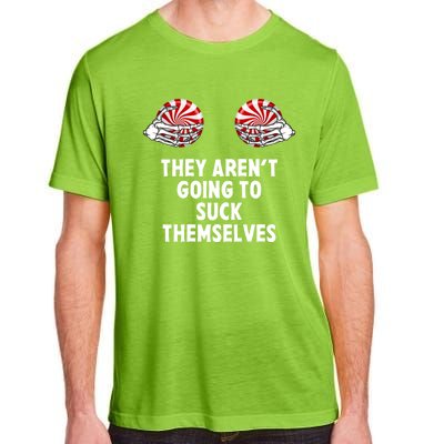 It Isnt Going To Suck Itself Funny Couple Christmas Costume Gift Adult ChromaSoft Performance T-Shirt