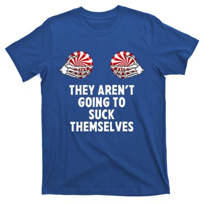 It Isnt Going To Suck Itself Funny Couple Christmas Costume Gift T-Shirt