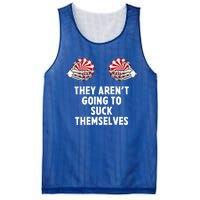 It Isnt Going To Suck Itself Funny Couple Christmas Costume Gift Mesh Reversible Basketball Jersey Tank