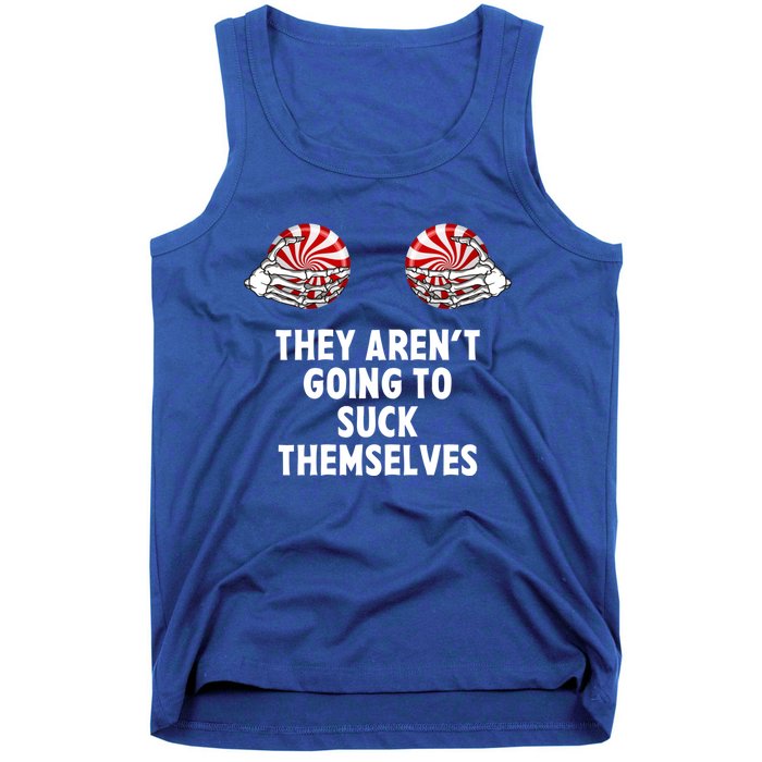 It Isnt Going To Suck Itself Funny Couple Christmas Costume Gift Tank Top