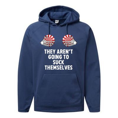 It Isnt Going To Suck Itself Funny Couple Christmas Costume Gift Performance Fleece Hoodie