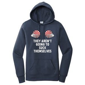 It Isnt Going To Suck Itself Funny Couple Christmas Costume Gift Women's Pullover Hoodie