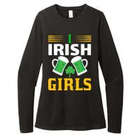 I Irish Girls Womens CVC Long Sleeve Shirt