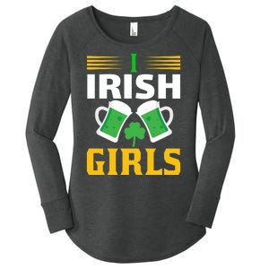 I Irish Girls Women's Perfect Tri Tunic Long Sleeve Shirt