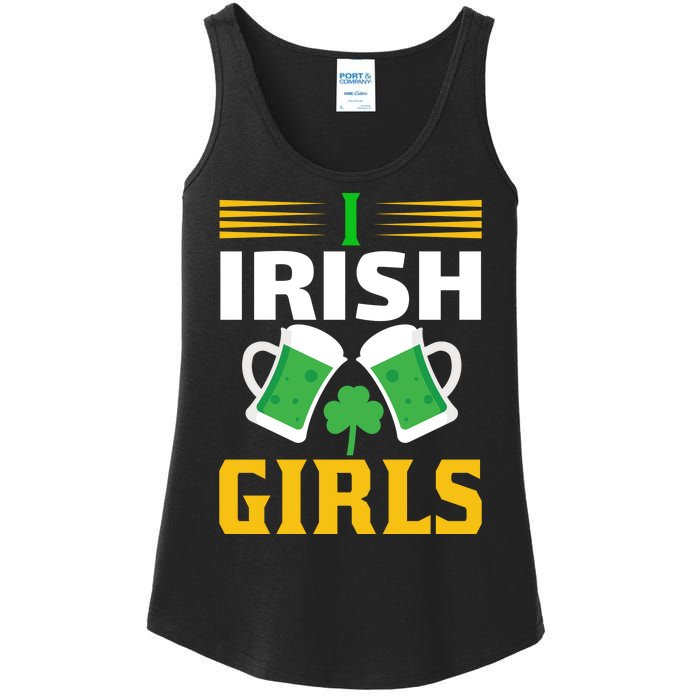 I Irish Girls Ladies Essential Tank