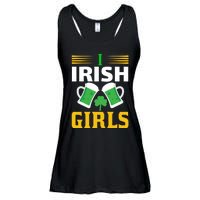 I Irish Girls Ladies Essential Flowy Tank