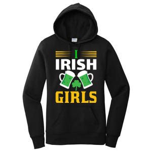 I Irish Girls Women's Pullover Hoodie