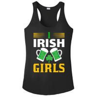 I Irish Girls Ladies PosiCharge Competitor Racerback Tank