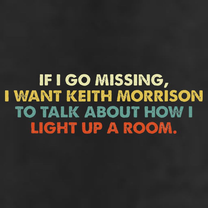 If I Go Missing I Want Keith Morrison Apparel Knit Cap Winter Beanie