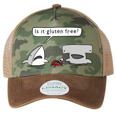 Is It Gluten Free Two Sharks Graphic Legacy Tie Dye Trucker Hat