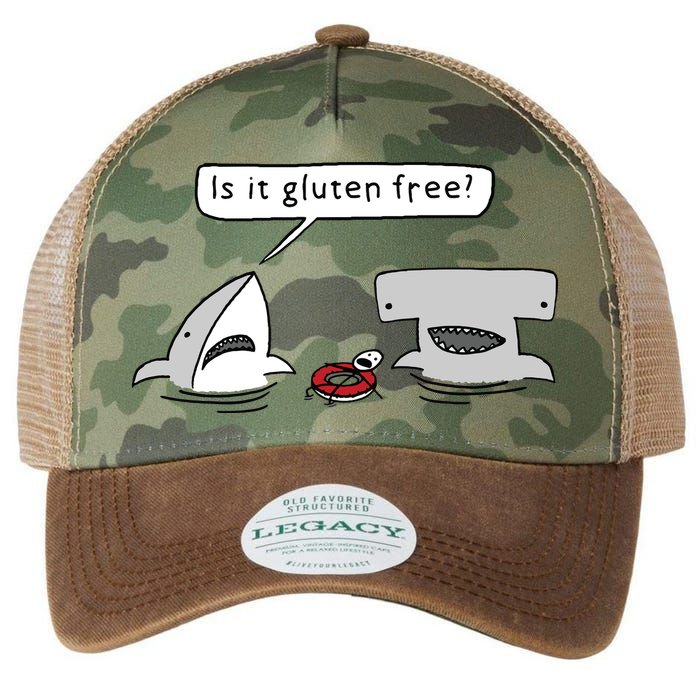 Is It Gluten Free Two Sharks Graphic Legacy Tie Dye Trucker Hat