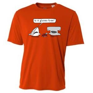 Is It Gluten Free Two Sharks Graphic Cooling Performance Crew T-Shirt