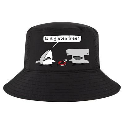 Is It Gluten Free Two Sharks Graphic Cool Comfort Performance Bucket Hat