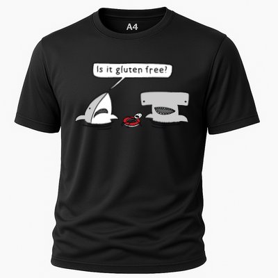 Is It Gluten Free Two Sharks Graphic Performance Shirt