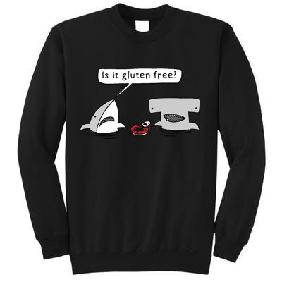 Is It Gluten Free Two Sharks Graphic Sweatshirt