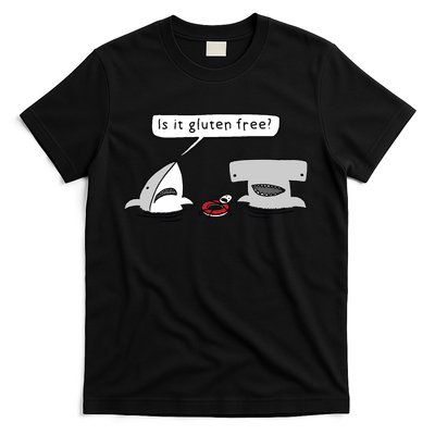 Is It Gluten Free Two Sharks Graphic T-Shirt