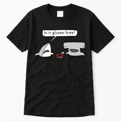 Is It Gluten Free Two Sharks Graphic Tall T-Shirt