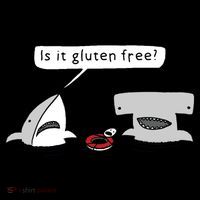 Is It Gluten Free Two Sharks Graphic Tank Top