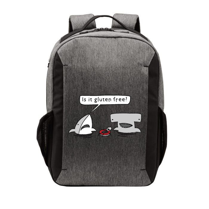 Is It Gluten Free Two Sharks Graphic Vector Backpack