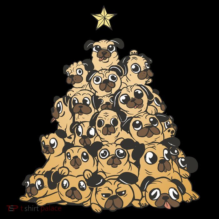It Is Going To Be A Pug Christmas Tree Stripe Pom Pom Beanie