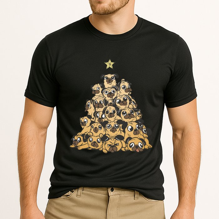 It Is Going To Be A Pug Christmas Tree Performance Shirt