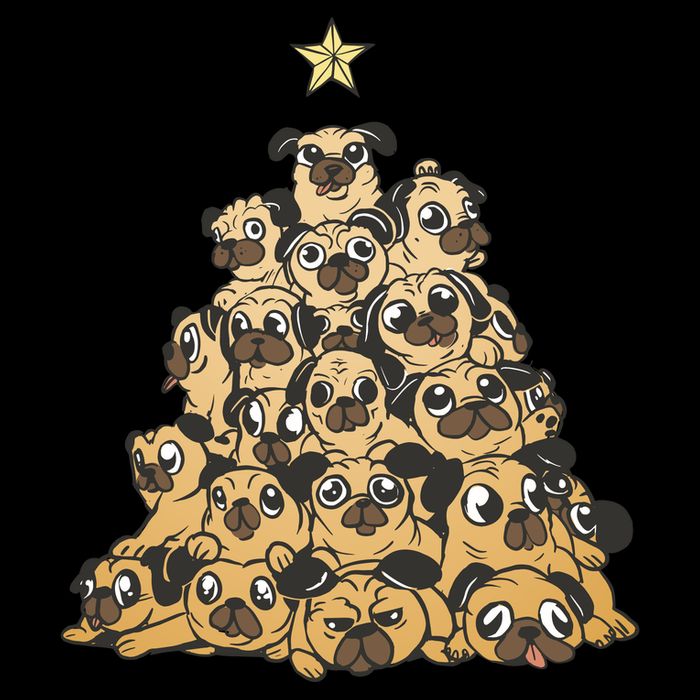 It Is Going To Be A Pug Christmas Tree Performance Shirt