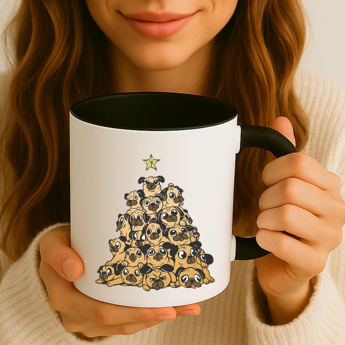 It Is Going To Be A Pug Christmas Tree Mug
