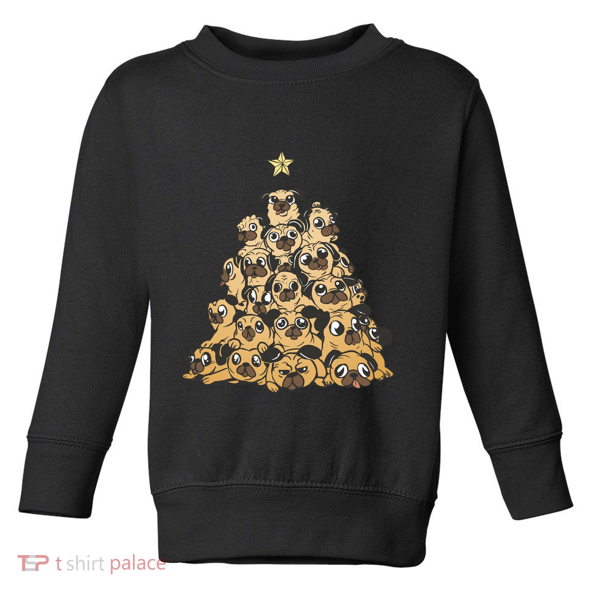 It Is Going To Be A Pug Christmas Tree Toddler Sweatshirt