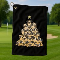 It Is Going To Be A Pug Christmas Tree Golf Towel