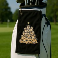 It Is Going To Be A Pug Christmas Tree Golf Towel