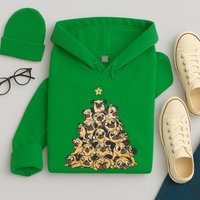 It Is Going To Be A Pug Christmas Tree Hoodie