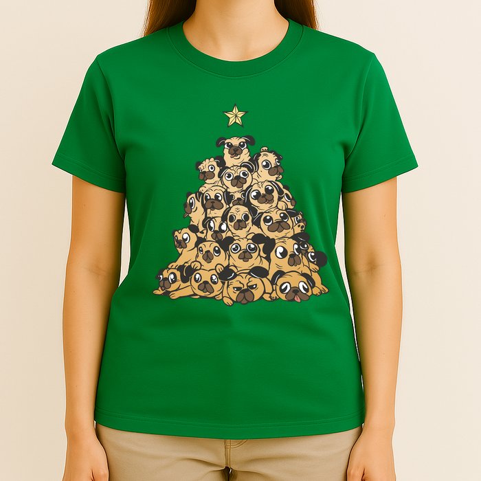 It Is Going To Be A Pug Christmas Tree T-Shirt