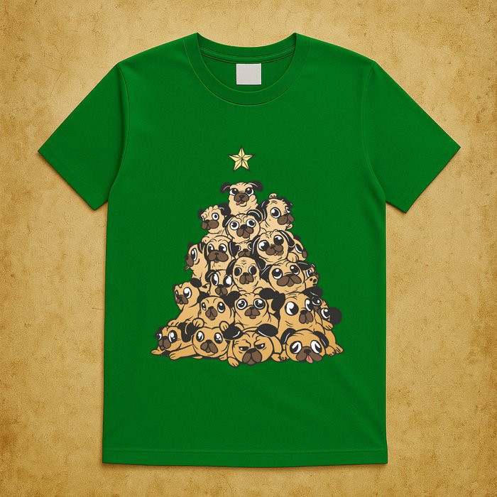 It Is Going To Be A Pug Christmas Tree T-Shirt