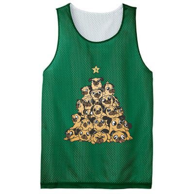 It Is Going To Be A Pug Christmas Tree Mesh Reversible Basketball Jersey Tank