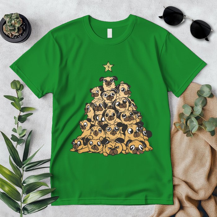 It Is Going To Be A Pug Christmas Tree Premium T-Shirt