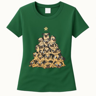 It Is Going To Be A Pug Christmas Tree Womens T-Shirt