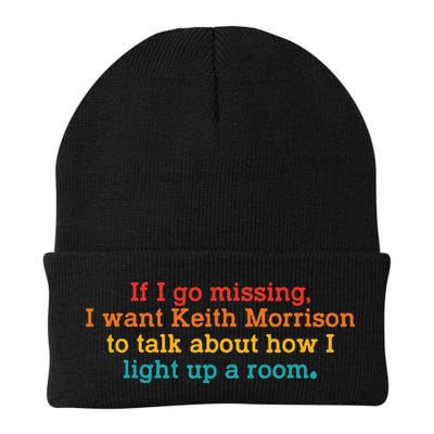 If I Go Missing I Want Keith Morrison  Knit Cap Winter Beanie