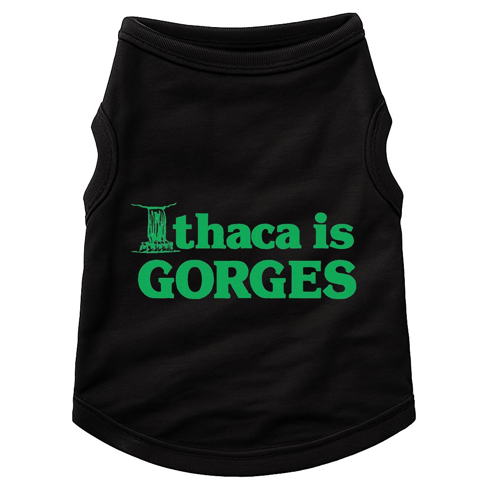 Ithaca Is Gorges Gift Doggie Tank