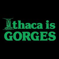 Ithaca Is Gorges Gift Cooling Performance Crew T-Shirt