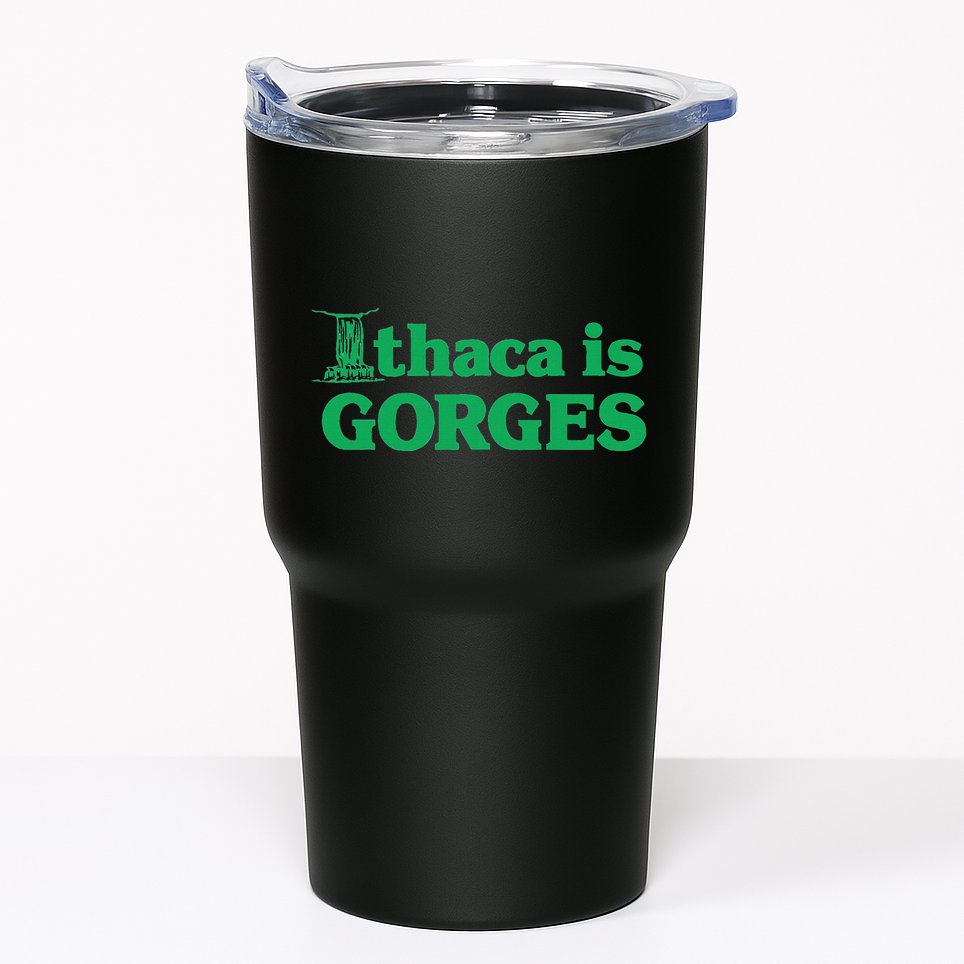 Ithaca Is Gorges Gift Tumbler