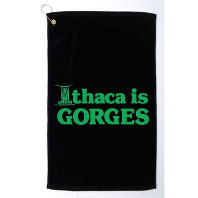 Ithaca Is Gorges Gift Golf Towel